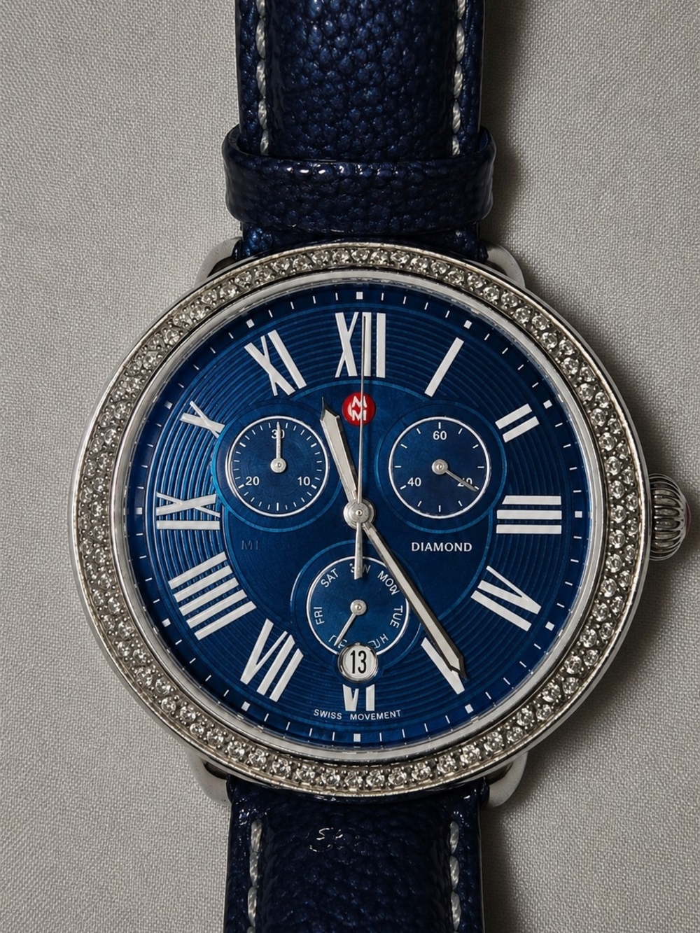 MICHELE Serein Diamond Chronograph Womens Watch, model MW21A01A1028